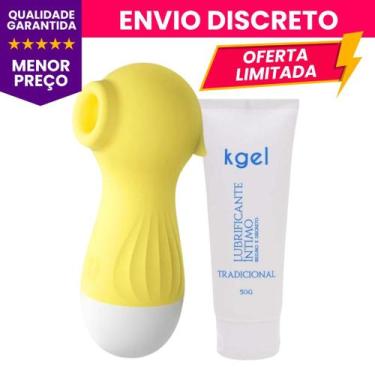 Imagem de Vibrador Sugador Clitóris Feminino Massageador Sexual - 10 velocidades