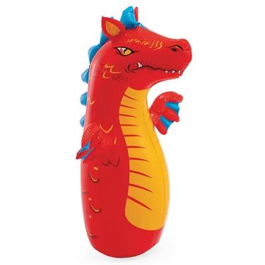 Imagem de João Bobo Inflável Boneco Teimoso 3d - Intex Dragão