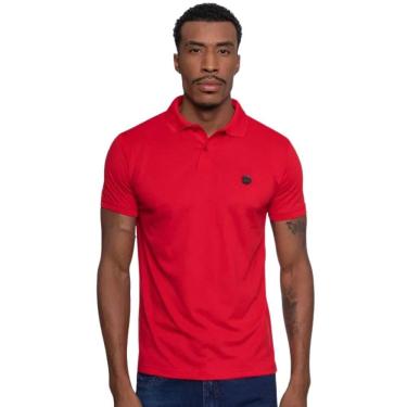 Imagem de Camisa Polo Masculina Fatal Piquet Vermelha 29524