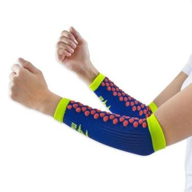 Imagem de Manguito Curto Voleibol Elite Muvin, Azul, M