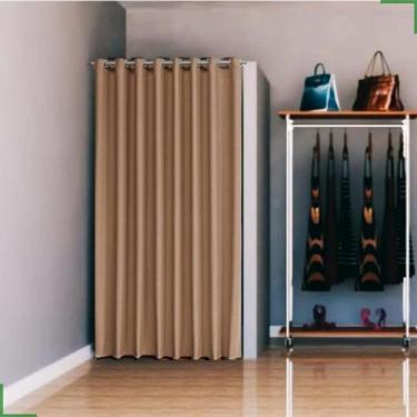 Imagem de Cortina Para Provador Em Tecido Blackout Avela 1,40X2,20 - Bf Confecco