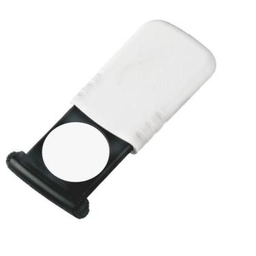 Imagem de Lupa De Bolso 8X Conta Fio Portátil Com Luz Led Focus 62,5Mm - Jiaxi