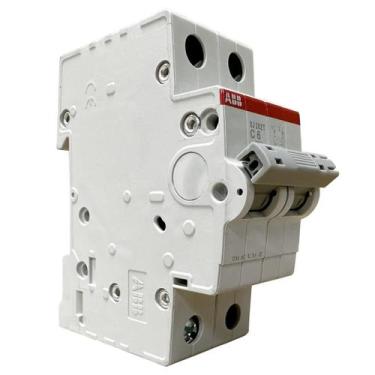 Imagem de Mini Disjuntor Bipolar ABB 6A SJ202T-C6 2TAZ144200R0064, 230