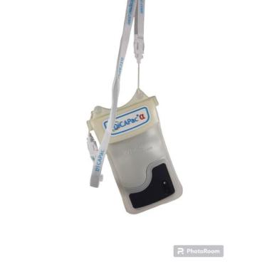 Imagem de Capa Bolsa Para Smartphone A Prova D'Água Impermeável Branca - Dicapac