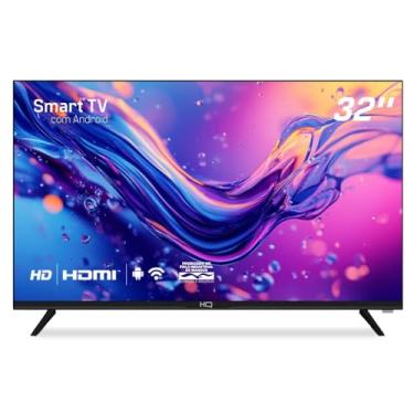 Imagem de Smart TV HQ 32" HD tela sem bordas Androind 12 design slim HQS32NKHM