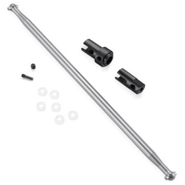 Imagem de WEFEINO Titanium Alloy RC Center Driveshaft Outdrives for 1/10 Tra-xxas Slash VXL 4WD 4x4 Big Bone RC Car Upgrades