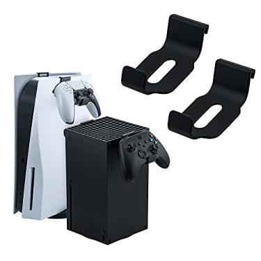 Imagem de Mcbazel Controller Holder for PS5, Controller Stand Mount for Xbox Series X, Storage Bracket for Playstation 5/ Xbox Sereis X Controllers - No Screws & No Adhesive Tape