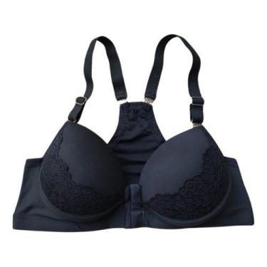 Imagem de Sutiã Nadador Plus Size Reforçado Rendado Soutien Bojo E Aro - Miamore