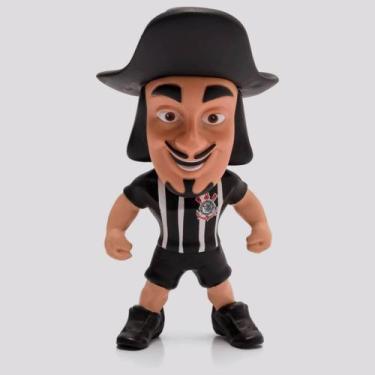 Imagem de Boneco Mascote Corinthians Camisa Preto - Polo Art, Único