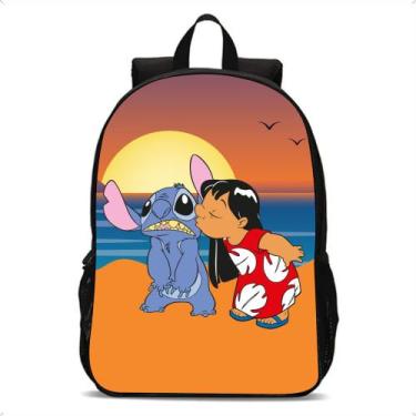 Imagem de Mochila Escolar Infantil Lilo Stitch Bolsa De Costas - Broome, Sti05