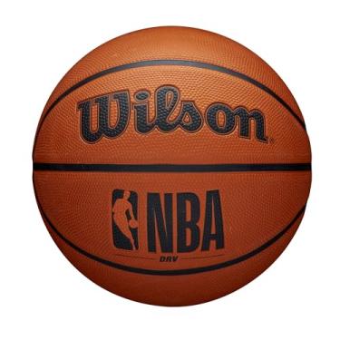 Imagem de Bola de basquete, WILSON NBA DRV, tamanho 18-75 cm, marrom