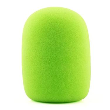 Imagem de LEFXMOPHY Filtro pop para Rode Podmic Procaster Podcaster NT1 NT1-A NT2-A NT-USB K2 NT1000 NT2000 capa de espuma de substituição para para-brisas microfone WS2 microfone verde silenciador de tela de