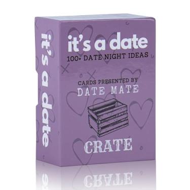 Imagem de It's a Date - Cartões noturnos para casais - 100 cartões com ideias de atividades de relacionamento romântico para planejar o encontro perfeito à noite - presentes para esposa, marido, namorada,