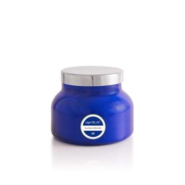 Imagem de Capri Blue - Vela de Luxo - Aloha Orchid - 540g - Perfumada com Orquídea Aloha - Durável - Azul Cobalto - 85 Horas de Queima