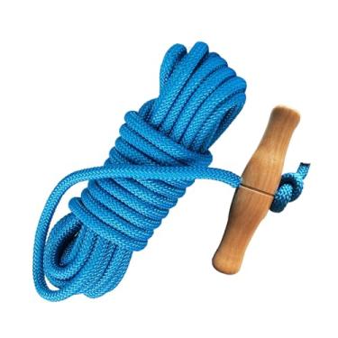 Imagem de Kit de substituição de corda de podador de árvore PR-20 (6 m) compatível com serra manual Jameson Fiscar de boca grande e poda de árvore - cabo de madeira, corda de diâmetro - podador de árvore de