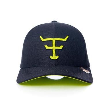 Imagem de Bone Texas Farm - New Texas - Tf672 - Preto/ Amarelo Neon, Único