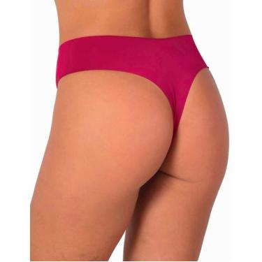 Imagem de Kit 10 Calcinhas Fio Dental Sem Costura a Laser Microfibra Lingerie Fe