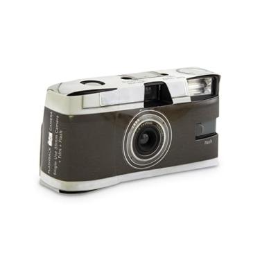 Imagem de Weddingstar Câmera descartável com flash – Câmera de filme de 35 mm de uso único para lembrancinhas de casamento ou festa – Vintage (pacote com 10)