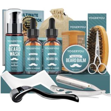 Imagem de Kit de Tratamento para Barba YogerYou - Com Navalha e Óleo