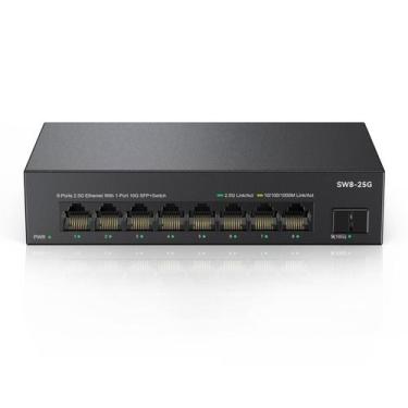 Imagem de Switch Ethernet 8 Portas 2,5G Real HD - Não Gerenciado