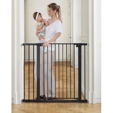 Imagem de Portão de Segurança para Bebê COMOMY 36 - Extra Alto para Escadas e Po