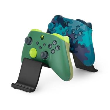 Imagem de BRAINWAVZ Desktop Dual Game Controller Stand Holder – Stylish, Minimal Wave Design, Suitable for PS5, Xbox, Switch, PC & Retro Gamepads (UGDS12)