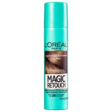 Imagem de L'Oréal Paris Magic Retouch Castanho Claro - Corretivo de Raiz 75ml, C