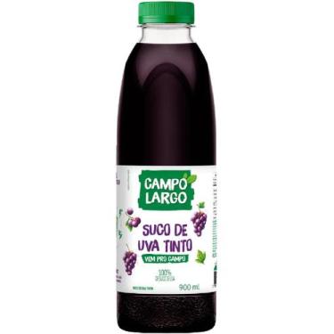 Imagem de Suco de Uva Integral Garrafa Plástica 900ml Campo Largo