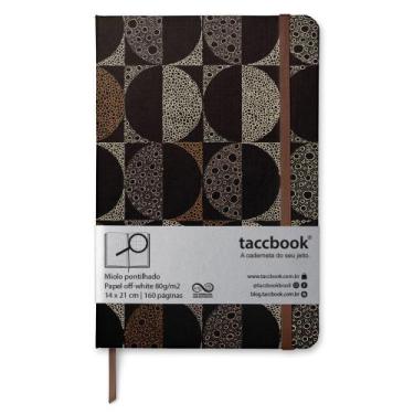 Imagem de Caderno Pontilhado taccbook Optical Café 14x21 Ríg.