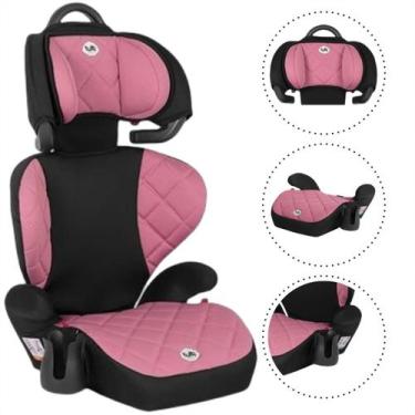Imagem de Cadeirinha Cadeira Infantil Para Carro Bebê e Criança Rosa - Tutti Bab