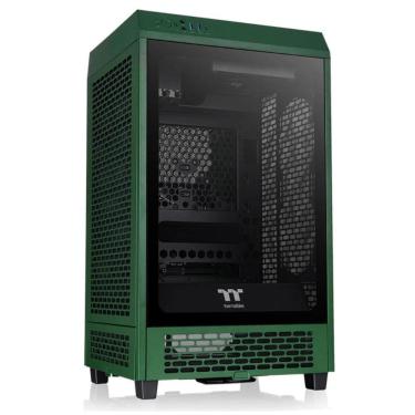 Imagem de Gabinete Thermaltake The Tower 200 Racing Green Edition - 2 x Fan 140mm Mini ITX - CA-1X9-00SCWN-00