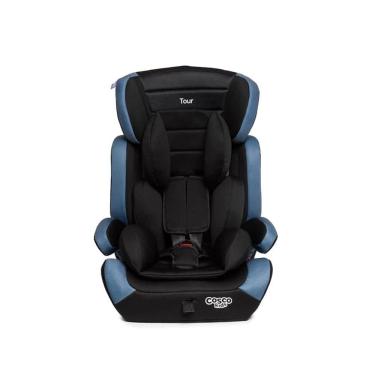 Imagem de Cadeirinha para Carro Tour 9 a 36 kg Preto e Azul -  Cosco