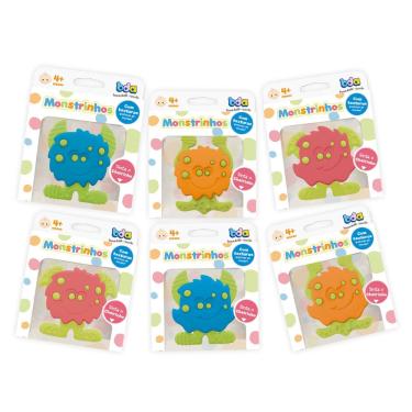 Imagem de Mordedor para Bebês Monstrinhos Sortidos - Bda