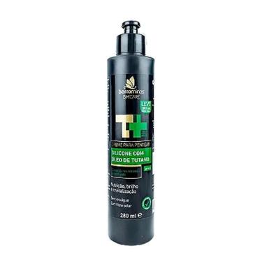Imagem de Creme para Pentear para Cabelos Ressecados e Sem Vida barrominas Silicone com Óleo de Tutano 280ml
