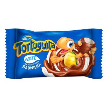 Imagem de Kit c/ 6 Chocolate Baunilha Tortuguita 15.5g