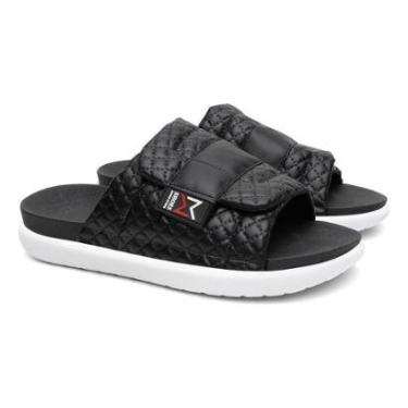 Imagem de Chinelo Slip On Masculino Leve e Macio Cabedal em Couro Extremamente Confortavél-Masculino