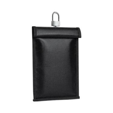 Imagem de Bolsa Faraday à Prova d'Água com Bloqueio de Sinal RFID - Para Chaves 