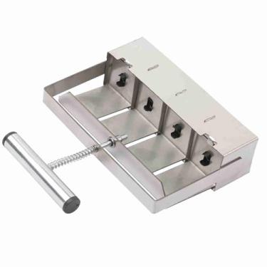 Imagem de Bloqueador de Solo Portátil Bloqueador de Solo de 2 Polegadas Ferramenta de Bloqueio de Solo Fabricante de Blocos Portátil Com Altadeiras Dibbles e 50 Peças (Somente bloqueador