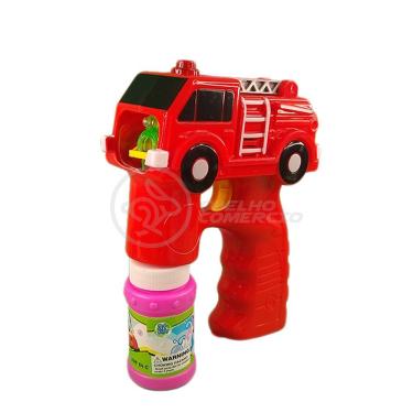 Imagem de Caminhão Bombeiro Bolhudo Pop Tik Toks Criança Vermelho 13