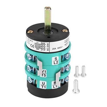 Imagem de KIMISS 220V/380V Tire Changer Machine Motor Forward Reverse Switch Turn Table Pedal Switch 20A (B) + tire machine turntable switch,universal foot switch for Tire Changer Machine Forw