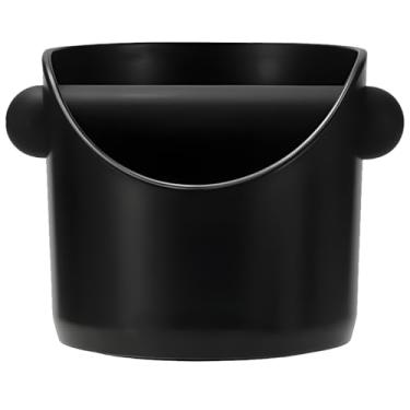 Imagem de Conjunto de café expresso Knock Box, mini caixa redonda com agulha de pó, plástico ABS de qualidade, base segura para lava-louças, acessórios para máquina de café expresso para uso doméstico