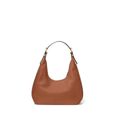 Imagem de Michael Kors Bolsa de ombro pequena Hobo Nolita, Ferragem/bagagem dourada, One Size