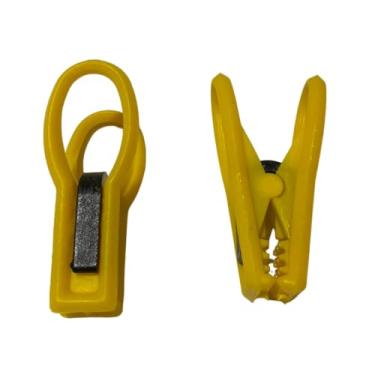 Imagem de Kit Pregador De Roupa Resistente linha Premium 50und (Amarelo)