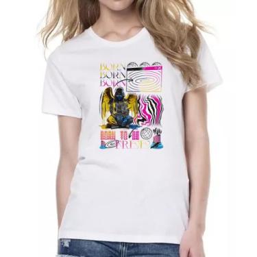 Imagem de Camiseta Baby Look Urbano Born to be Free - Alearts, GG