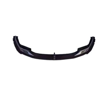 Imagem de Para-choque dianteiro em fibra de carbono, spoiler traseiro, difusor, saia lateral, acabamento para kit de carroceria, compatível com BMW M5 F90(Front Lip)