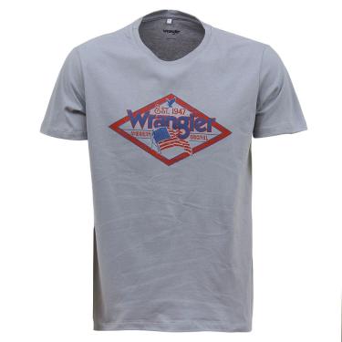 Imagem de Camiseta Masculina Cinza Wrangler 38203