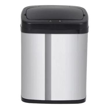 Imagem de Lixeira Automática Aço C/ Sensor 20 Litros 38x32x24cm - Inox