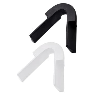 Imagem de EZReplace Almofadas de nariz de substituição compatíveis com óculos de sol Pit Viper The Original, Preto + branco, One Size