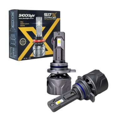 Imagem de Lampada Led Farol Ultraled Shocklight S17X Hir2 9012 6500K