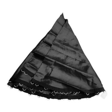 Imagem de Lona de Salto Nacional Preta 2,44m 48molas 18cm - Cama Elástica RS